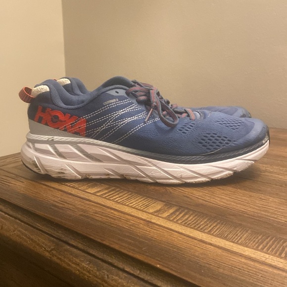 Hoka One One Clifton 6 Men’s Running Shoe Size 9.5 GUC - Picture 3 of 10